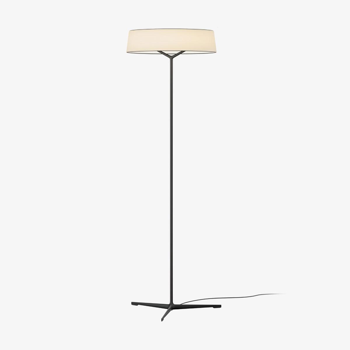 Paper Glow Circular Floor Lamp