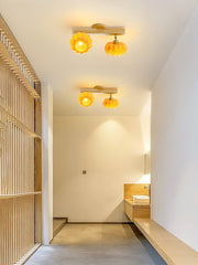 Pumpkin Multi Head Ceiling Lamp