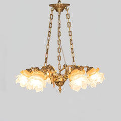 Putti Statuettes Brass Suspension