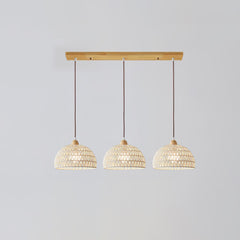 Rattan Arch Pendant Lamp