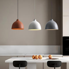 Resin Bowl Pendant Lamp