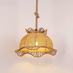 Retro Hemp Rope Interesting Pendant Light