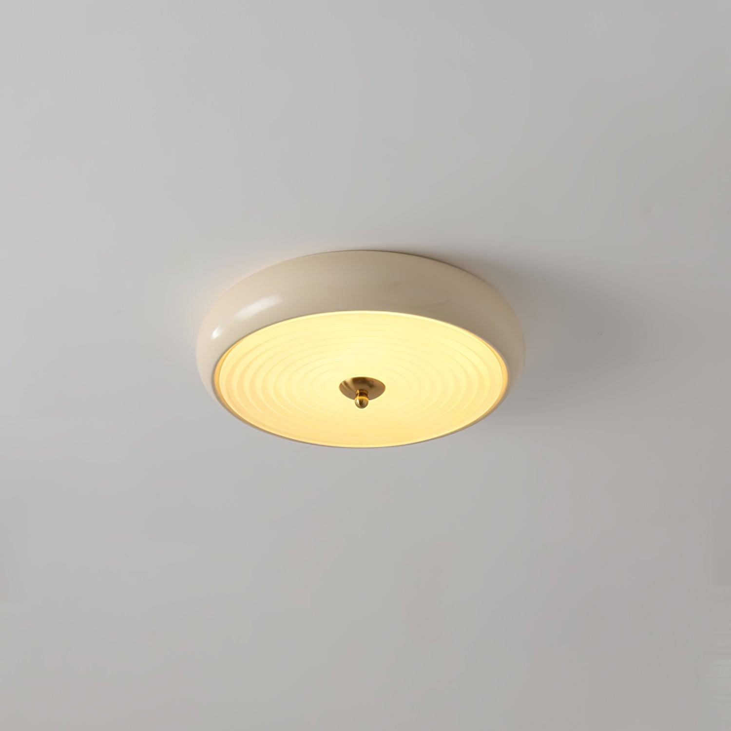 Ripple Cream Ceiling Lamp