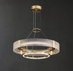Ripple Glass Chandelier
