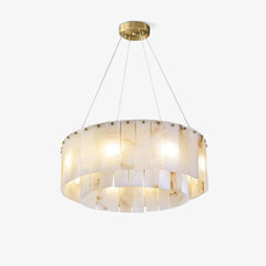 Rock Alabaster Chandelier