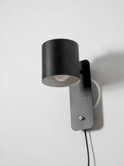 Rotatable Cylinder Plug-in Wall Lamp
