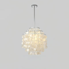 Round Shell Chandelier B