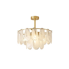 Round Cloud Glass Pendant Light