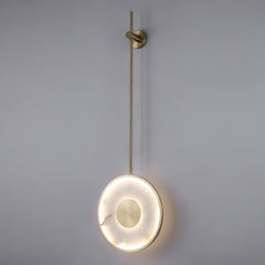 Round Marble Wall Lamp