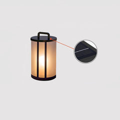 Round Pillar Acrylic Lantern Outdoor Lamp