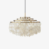 Round Shell Chandelier