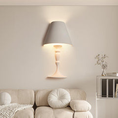 Plaster Picture Wall Lamp