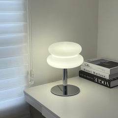 Saturn Glide Glass Table Lamp