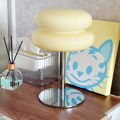 Saturn Glide Glass Table Lamp