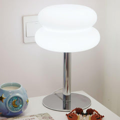Saturn Glide Glass Table Lamp