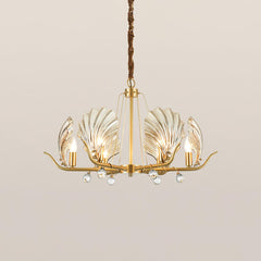 Shell Crystal Chandelier