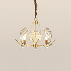 Shell Crystal Chandelier