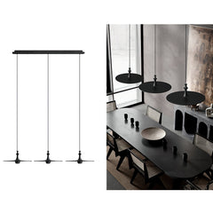 Spindle Disc Pendant Lamp