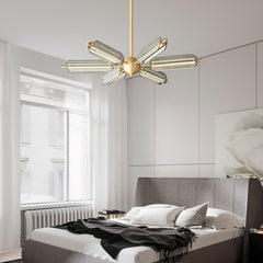 Sputnik Brass Chandelier