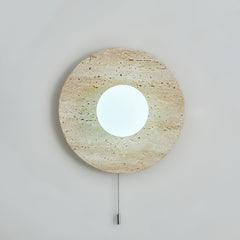 Stone Lunar Eclipse Wall Light