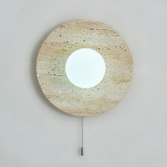 Stone Lunar Eclipse Wall Light