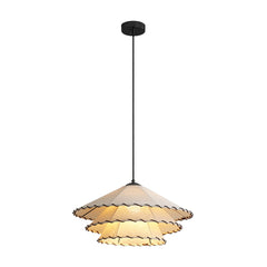 Lotus Leaf Fabric Pendant Light