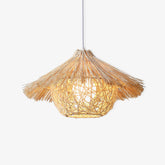 Straw Hat Pendant Light