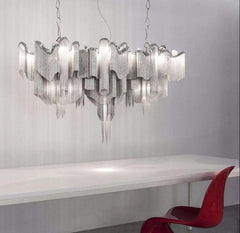 Stream Chain Chandelier