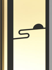 Sunrise Pattern Outdoor Light