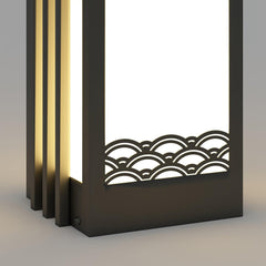 Sunrise Pattern Outdoor Light
