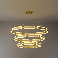 Swirl Chandelier
