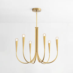 Swoop Arm Chandelier