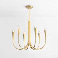Swoop Arm Chandelier