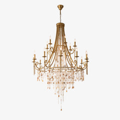Tatum Lux Shell Crystal Chandelier