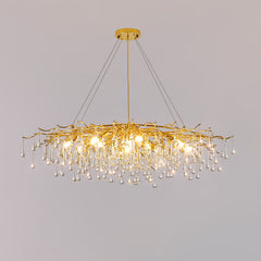 Teardrop Crystal Chandelier