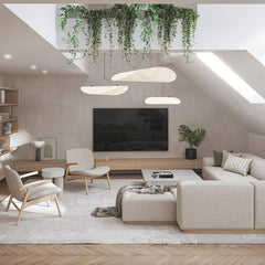 Tense Tyvek Pendant Lamp