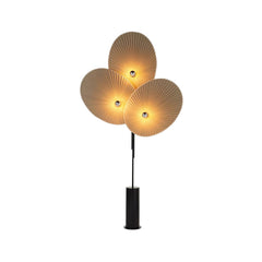 Triple Floral Floor Lamp