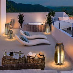 Tropic Braid Lantern Outdoor Lamp