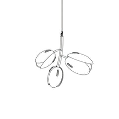 Tulip Bud Chandelier