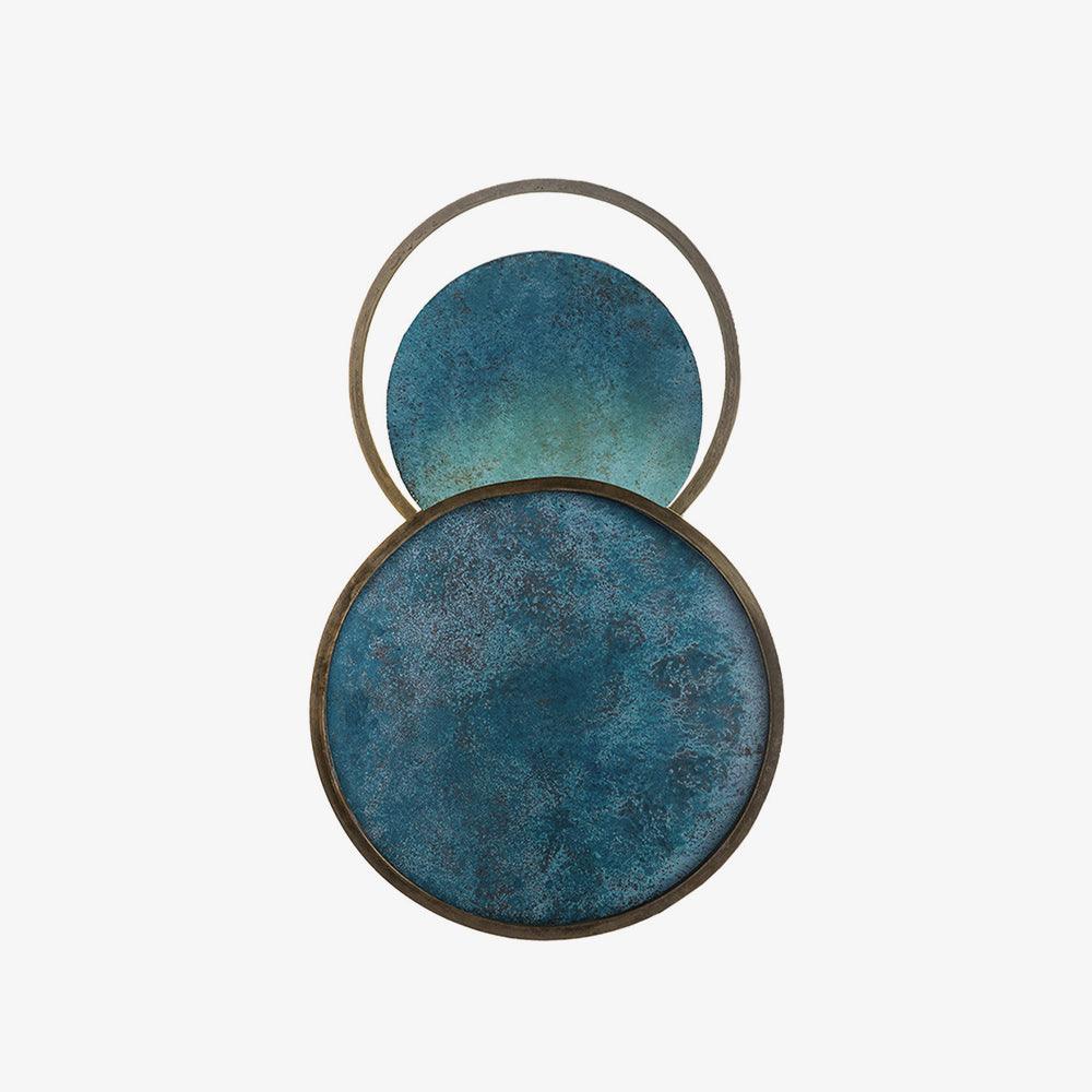 Turquoise Satellite Wall Lamp