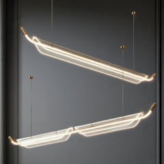 Two Boats Acrylic Pendant Light