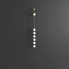 Vertical Balls Wall Lamp