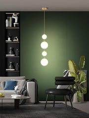 Vertical Globe Pendant Lamp