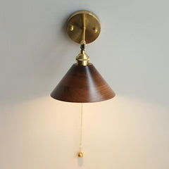 Vintage Wood Wall Sconces
