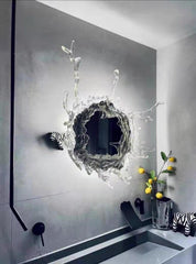 Water Drop Mirror Wall Lamp