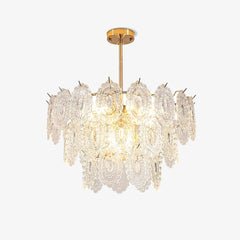 Wave Glass Chandelier