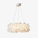 White Hydrangea Pendant Lamp
