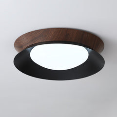 Double Half Round Ceiling Light