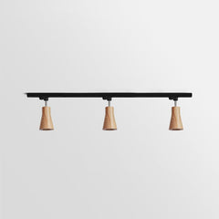 Wood Track Ceiling Lamp