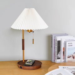Wooden Retro Table Lamp